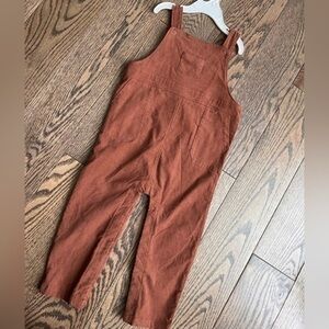 Angel dear 18-24 months baby corduroy brown overall pants